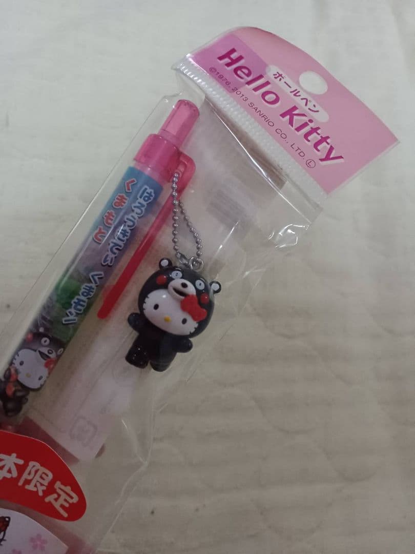 廃盤♡激レア♡　くまモンコラボ　ご当地キティボールペン　3本セット