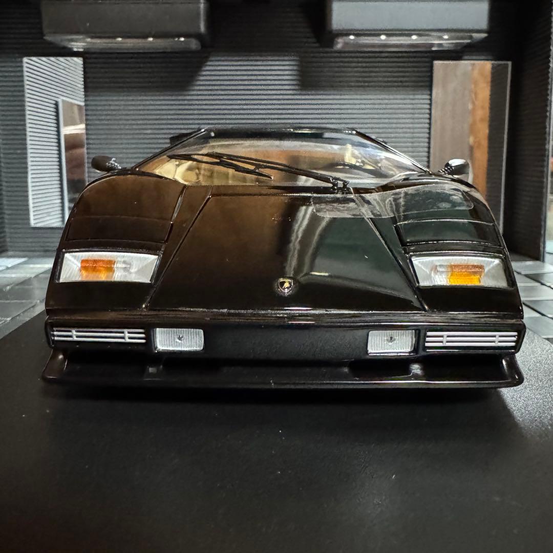 絶版未展示品 京商 1/18 ランボルギーニ カウンタックLP500ブラック