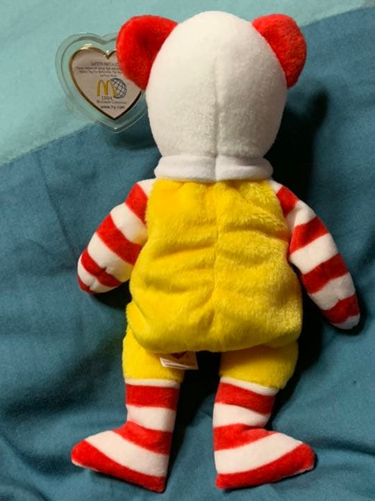 ty マクドナルド　ドナルド　ベア　レア　珍品　日本、市中未発売