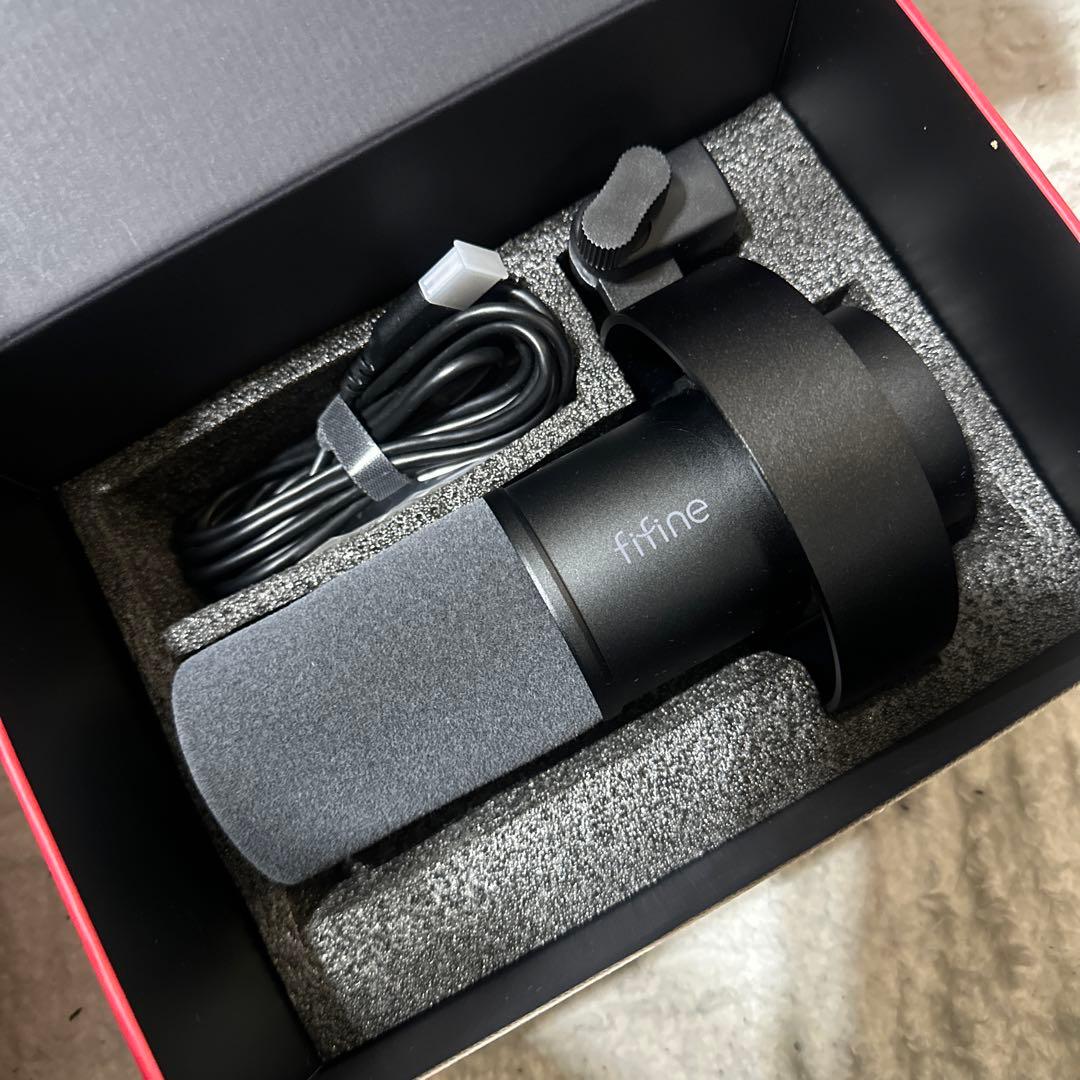 FIFINE ダイナミックポットキャストマイク  AmpliTank K688