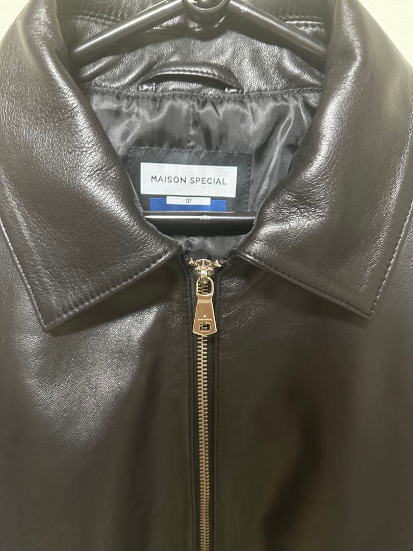 [MAISON SPECIAL]オーバーシングルライダージャケット