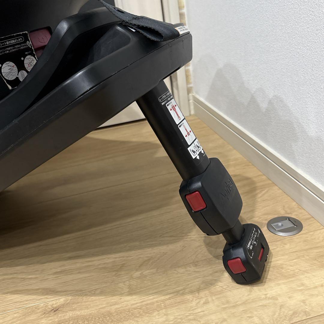 Aprica チャイルドシート　クルリラ　回転　リクライニング　美品級　ネイビー