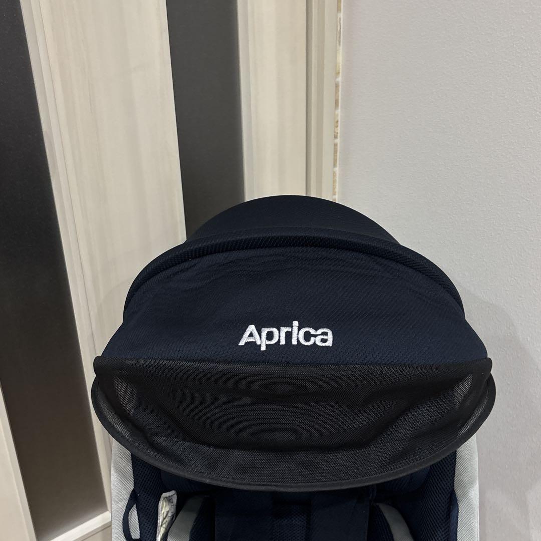 Aprica チャイルドシート　クルリラ　回転　リクライニング　美品級　ネイビー