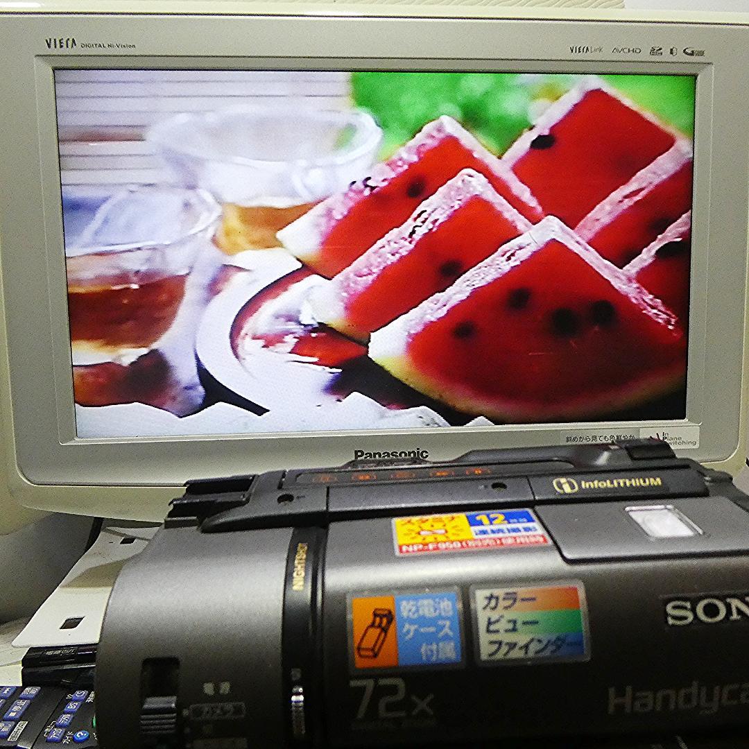 動作良好 ソニー CCD-TR280 Video8 8ミリビデオカメラ DVD化