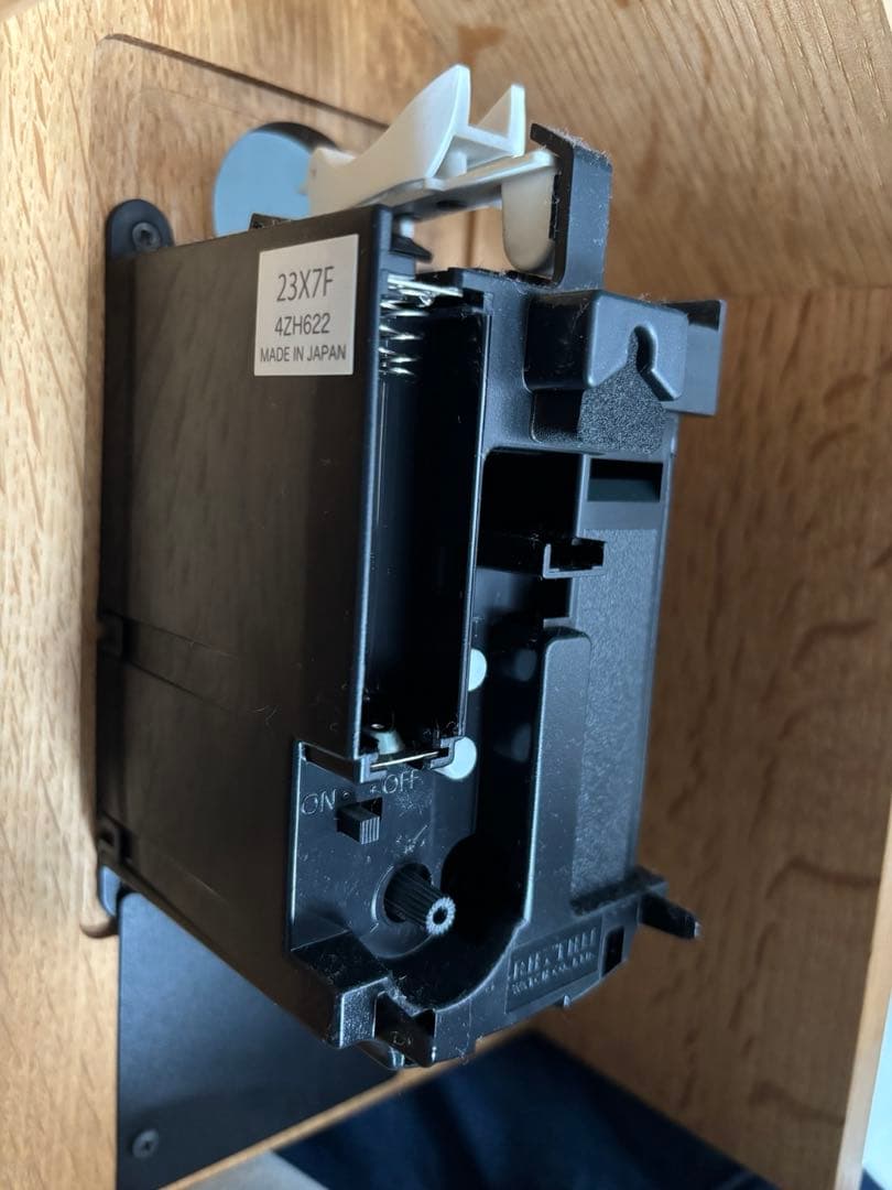 無印良品　鳩時計　掛置時計・クリ材