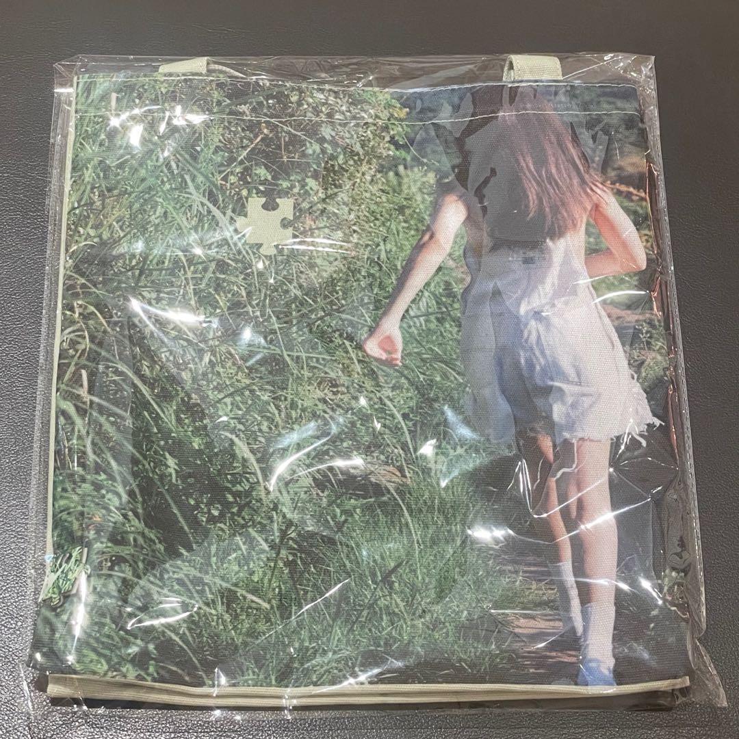 JENNIE 写真展 トートバッグ グリーン ジェニ BLACKPINK