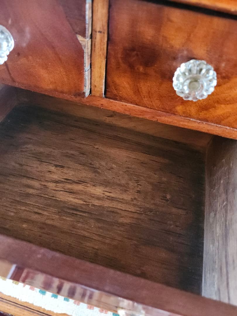 お正月限定価格！アンティーク　小さな　チェスト　イギリス　古い　マホガニー