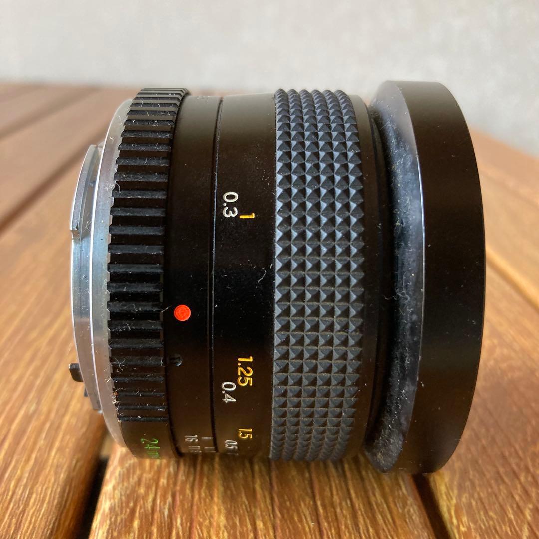 昭和レトロ ヤシカYashica ML 24mm f/2.8 レンズ カメラ