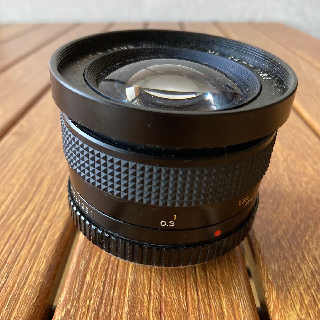 昭和レトロ ヤシカYashica ML 24mm f/2.8 レンズ カメラ