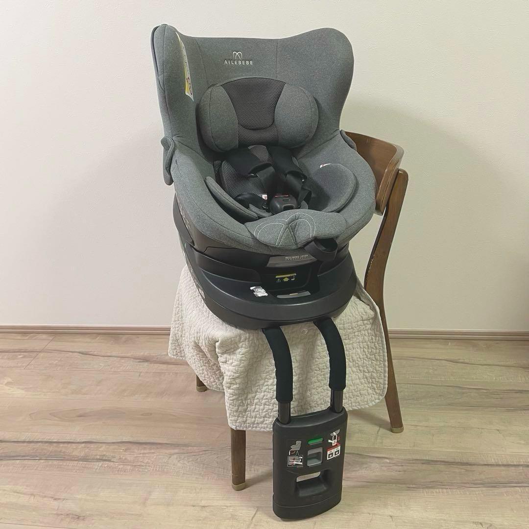【美品】カーメイト　チャイルドシート　クルット４iプレミアムⅢ　グレー⭐︎