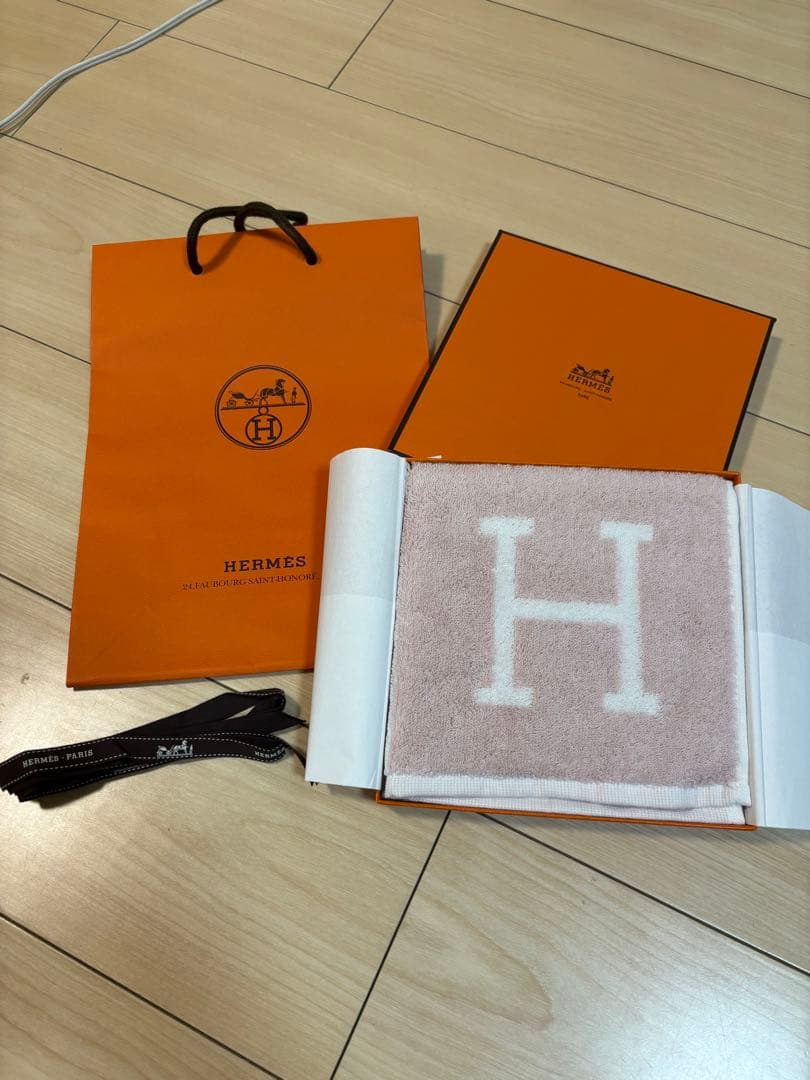 エルメス HERMES ハンカチ ハンカチタオル ハンドタオル