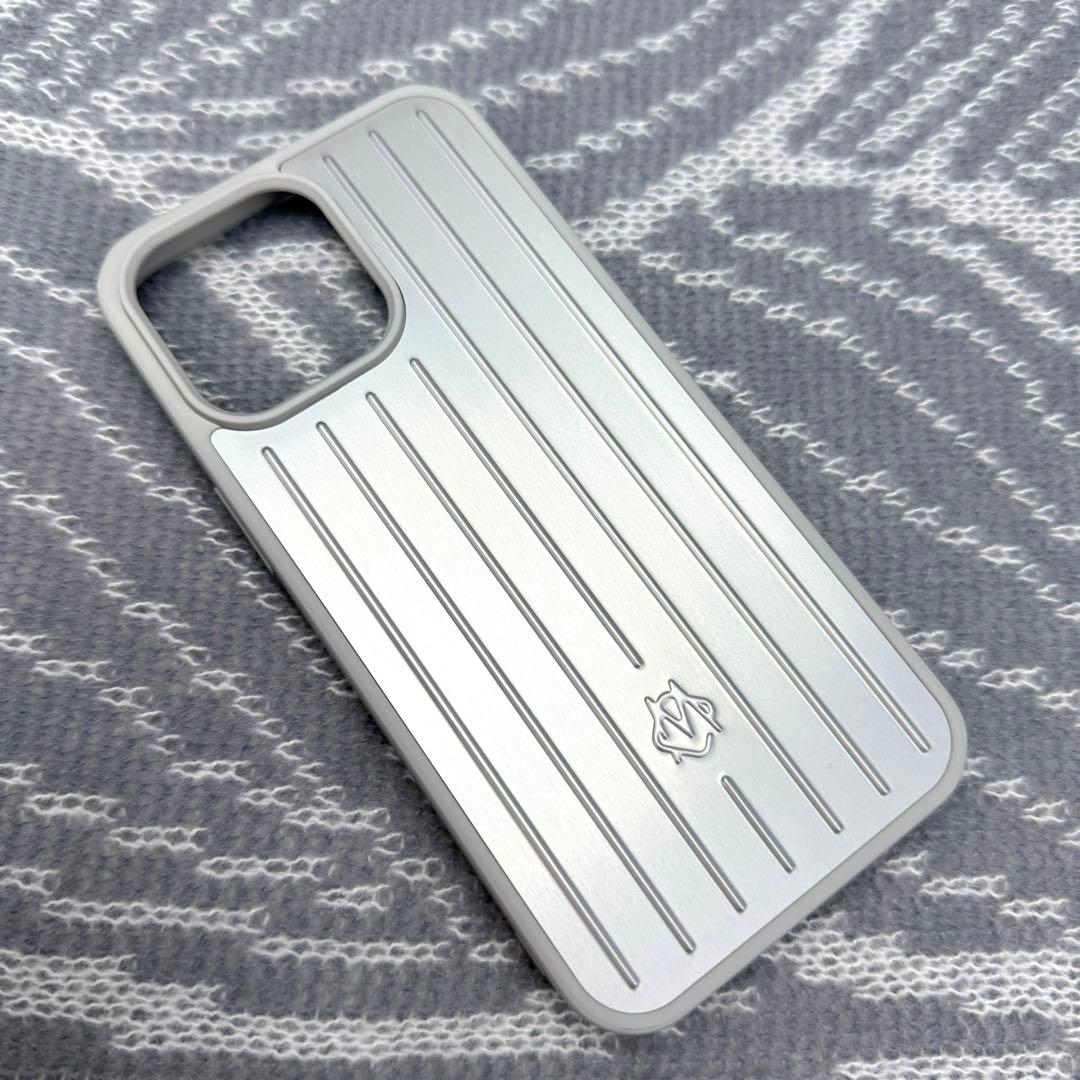 新品/未使用 RIMOWA リモワ iPhone15promxs ケースシルバー