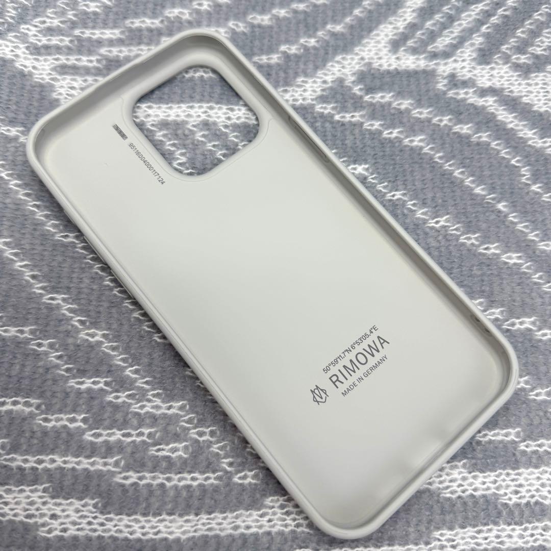 新品/未使用 RIMOWA リモワ iPhone15promxs ケースシルバー