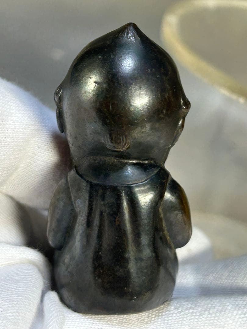 昭和レトロ　ビンテージ　キューピー 方位磁石　時代　置物　人形