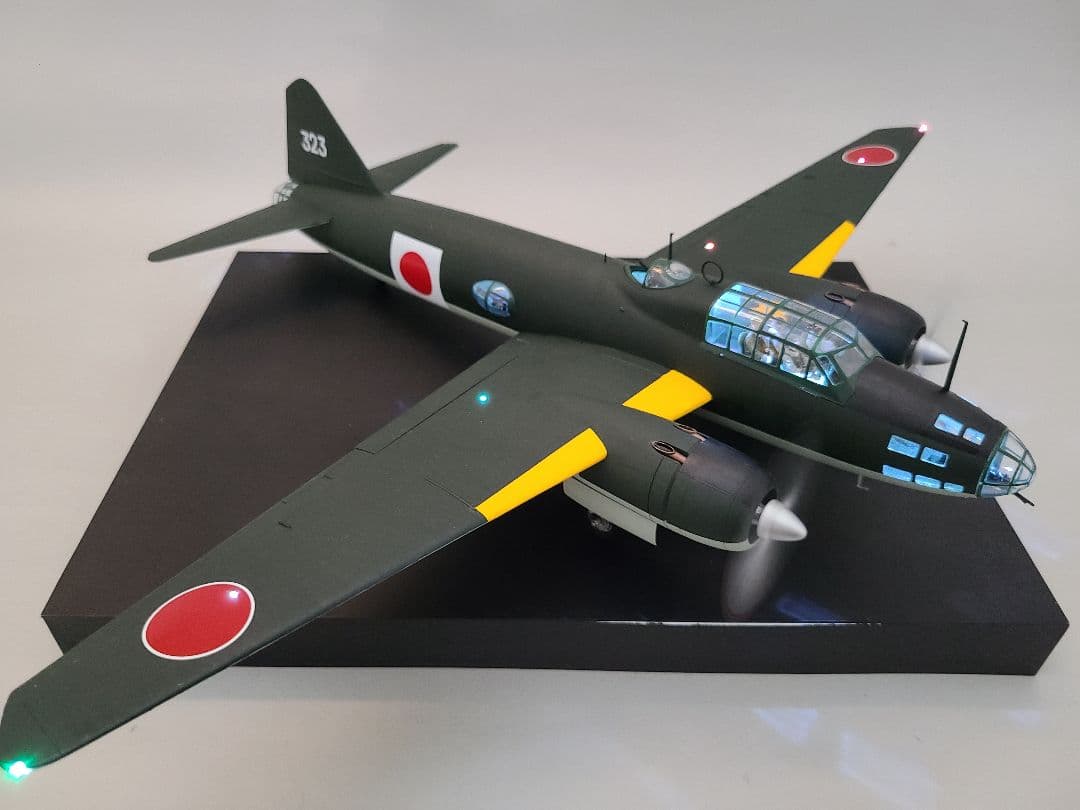 一式陸上攻撃機 リアルモーターライズ完成品 タミヤ1/48
