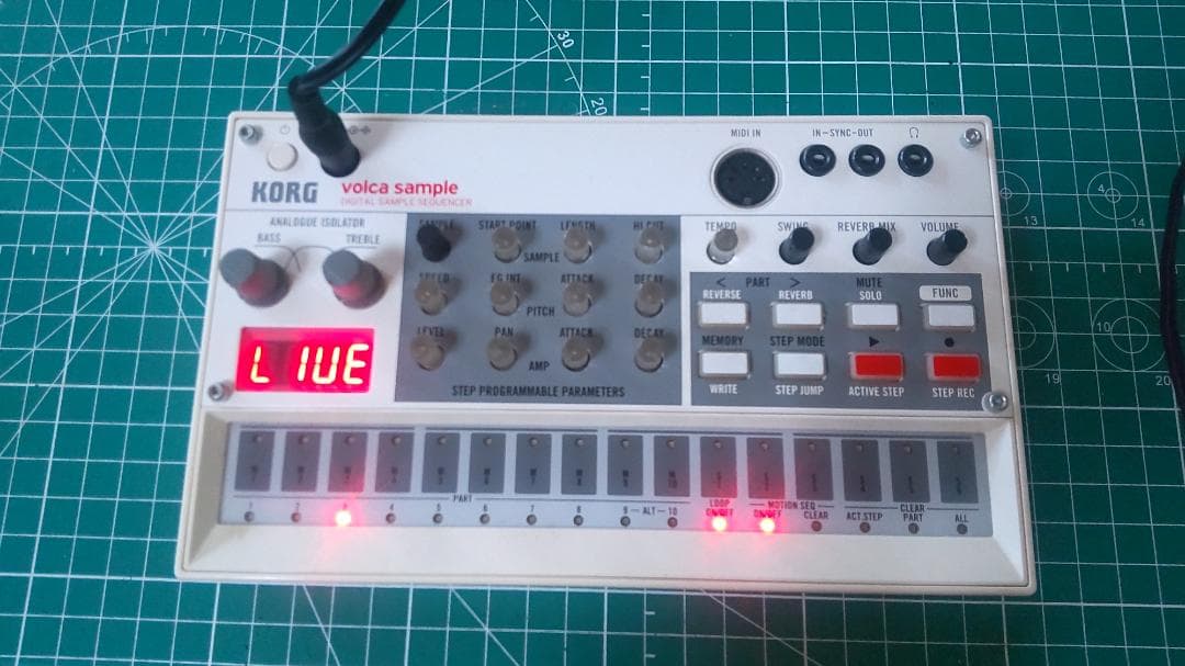 KORG volca sample サンプラー