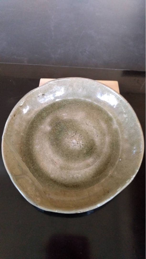 古唐津　青唐津　古美術　古道具　平盃　皿　平向付