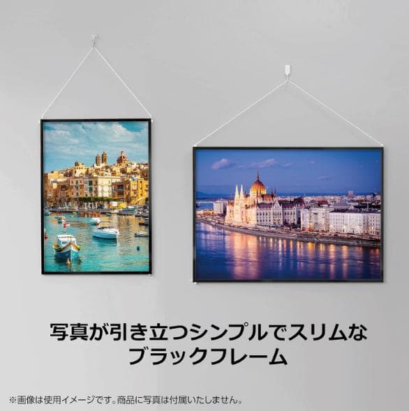 10枚セット HAKUBA ハクバ A3 ポスターパネル 額縁 ブラック アルミ