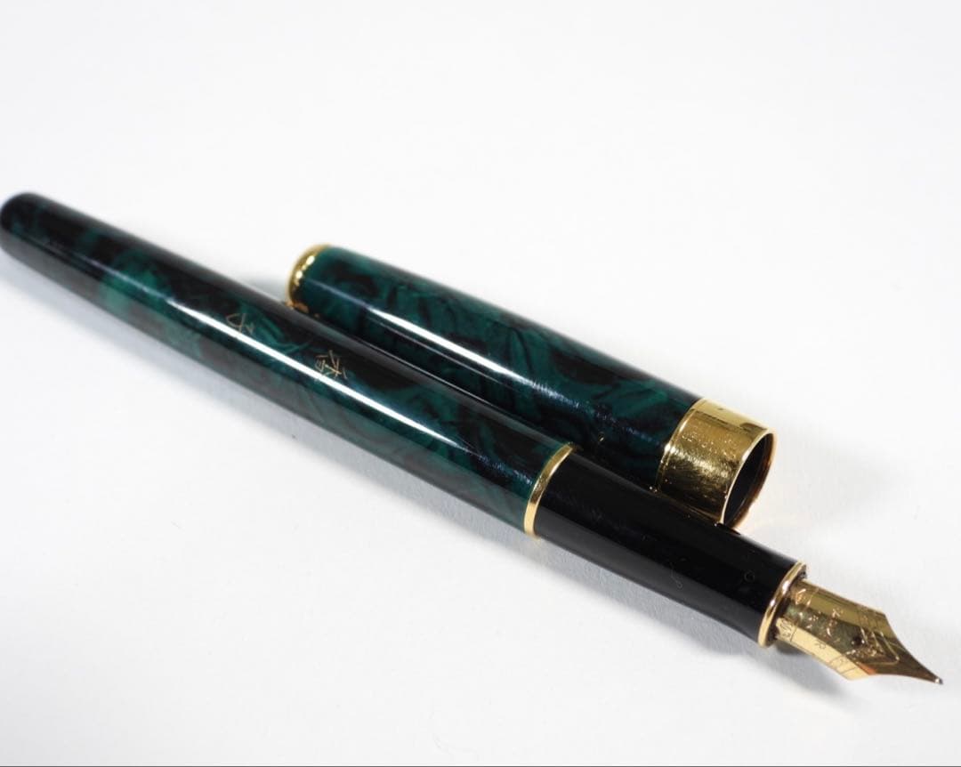 PARKER ソネット マーブルグリーン 18K 750刻印