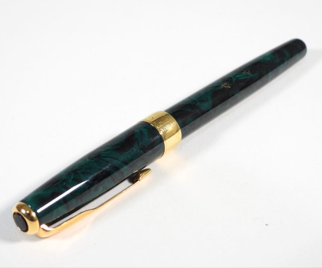PARKER ソネット マーブルグリーン 18K 750刻印