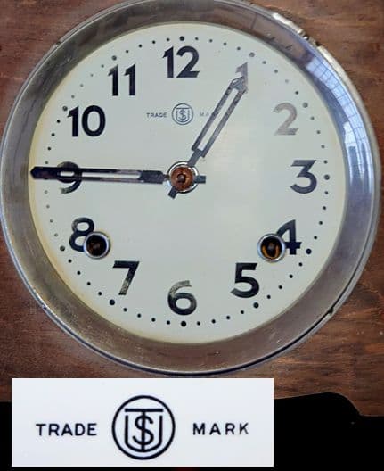 専用〈完動・美品〉鶴巻時計店英工舎　大正浪漫セル文字盤宮型ゼンマイ振り子時計