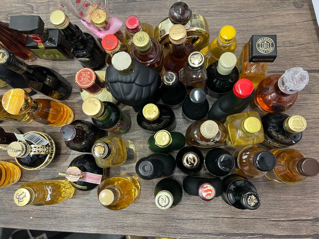 洋酒　ウイスキー　ブランデー　リキュール類　ミニチュア　ミニボトルおまとめセット