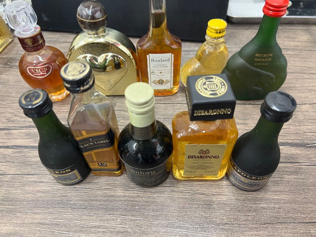 洋酒　ウイスキー　ブランデー　リキュール類　ミニチュア　ミニボトルおまとめセット