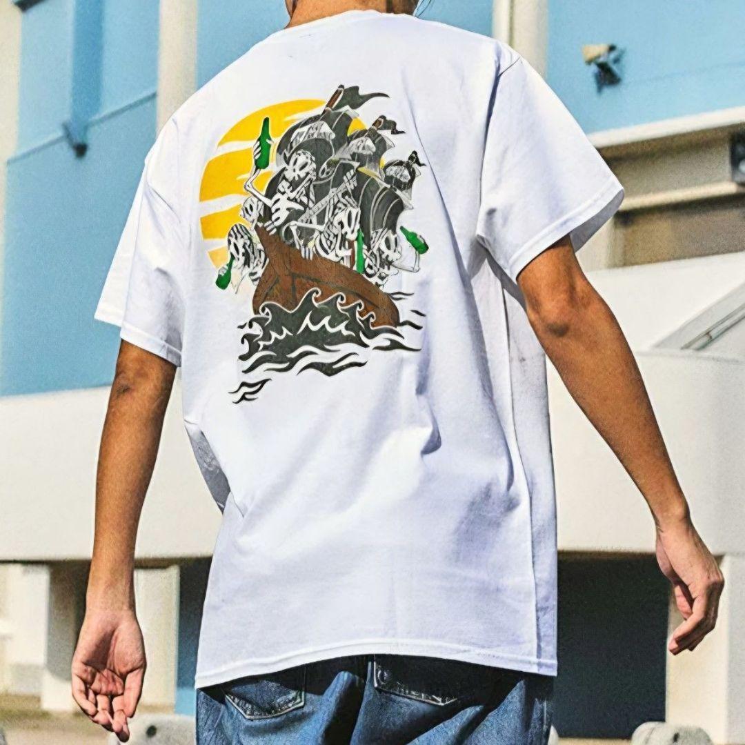 【新品】ELLEGARDEN VANS コラボ Tシャツ ホワイト 白　L