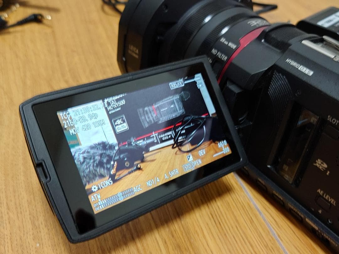 Panasonic HC-X1500 ビデオカメラ 本体（箱付き）他おまけ付き