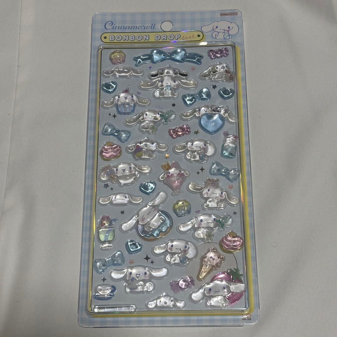 正規品 ボンボンドロップシール 第2弾 キティ クロミ マイメロ シナモン