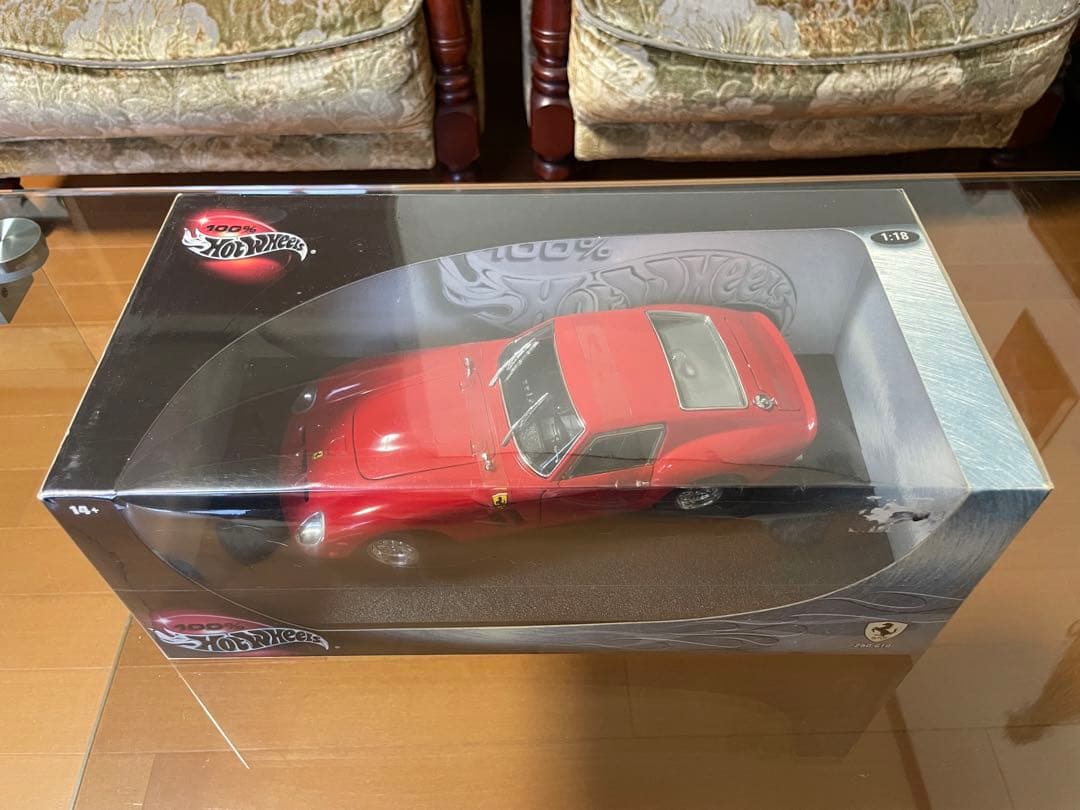 価格変更 1/18 ホットウィール フェラーリ250GTO 未開封品