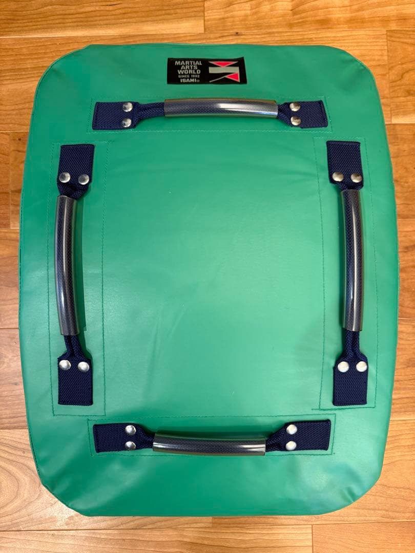 【国産】イサミ/ISAMI キックミットLL（緑）