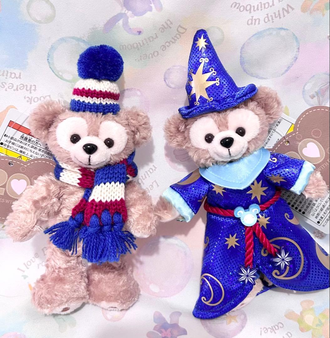 お顔厳選♡ ダッフィー　20周年 復刻版　ぬいぐるみバッジ　２点