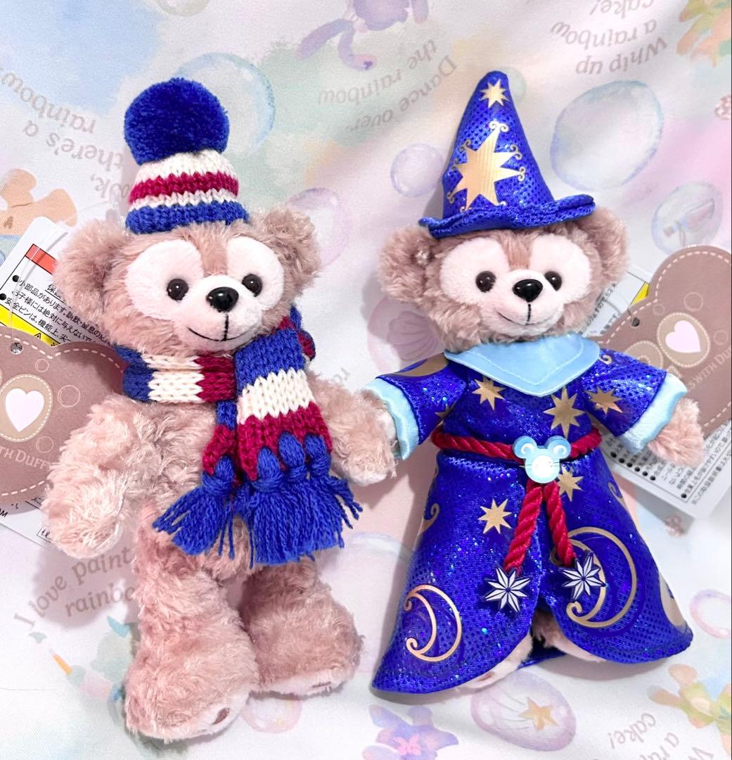 お顔厳選♡ ダッフィー　20周年 復刻版　ぬいぐるみバッジ　２点