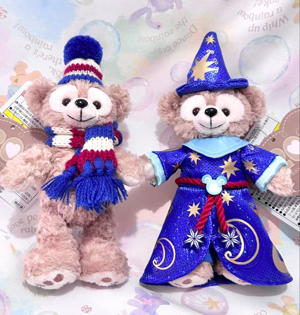 お顔厳選♡ ダッフィー　20周年 復刻版　ぬいぐるみバッジ　２点