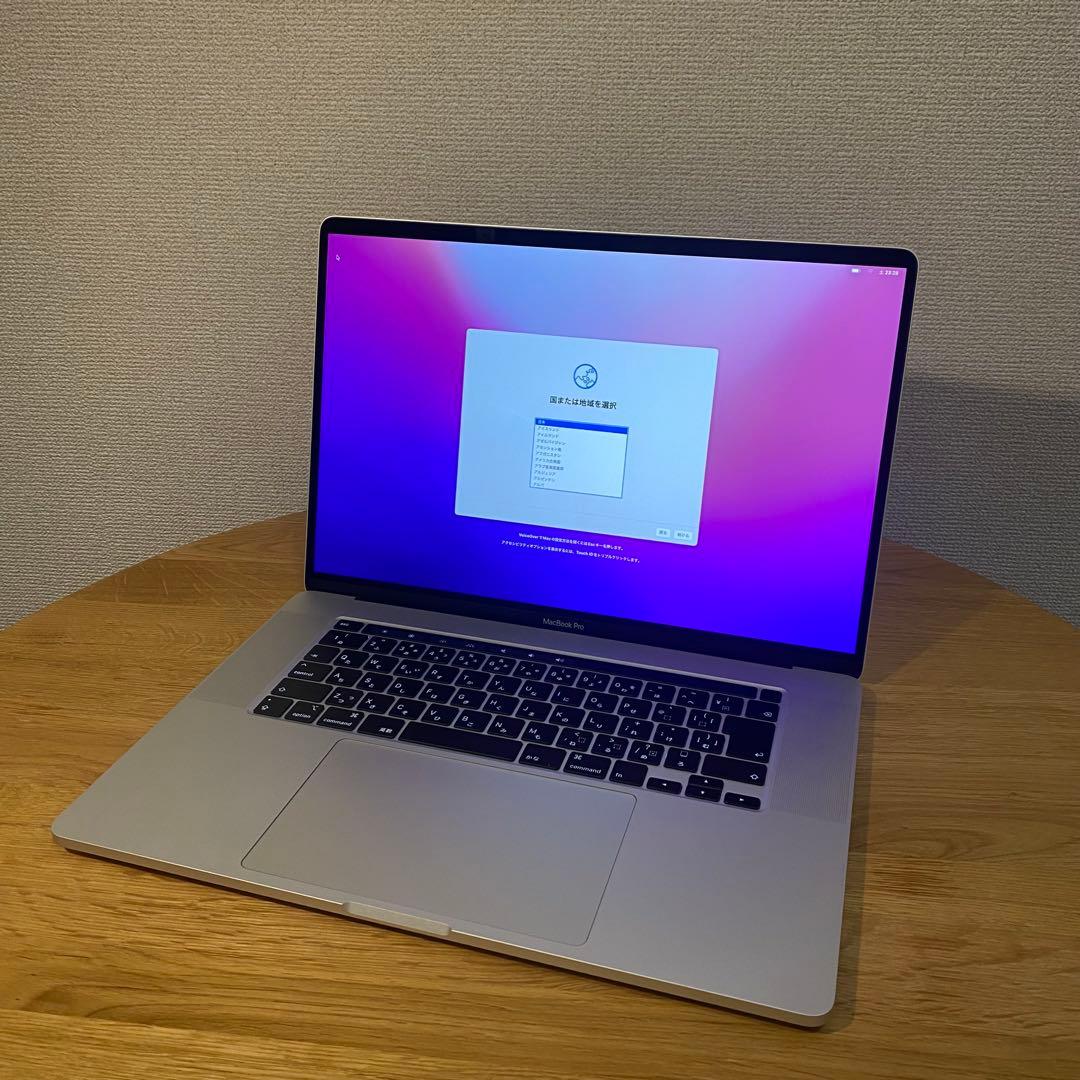 MacBook Pro16【2019】Core i9/16GB/SSD1TB