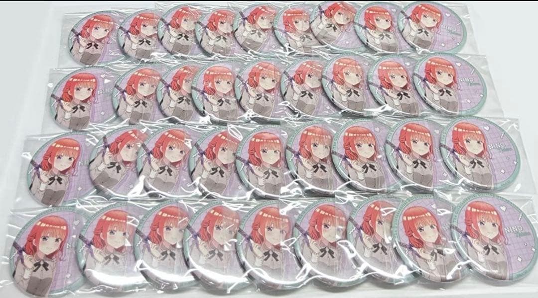 五等分の花嫁 ロフト ココラボ 缶バッジ 中野 二乃 36