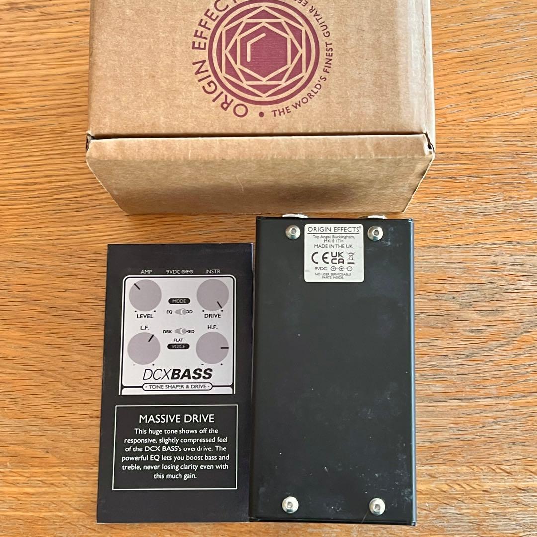 Origin Effects DCX Bass プリアンプオーバードライブ