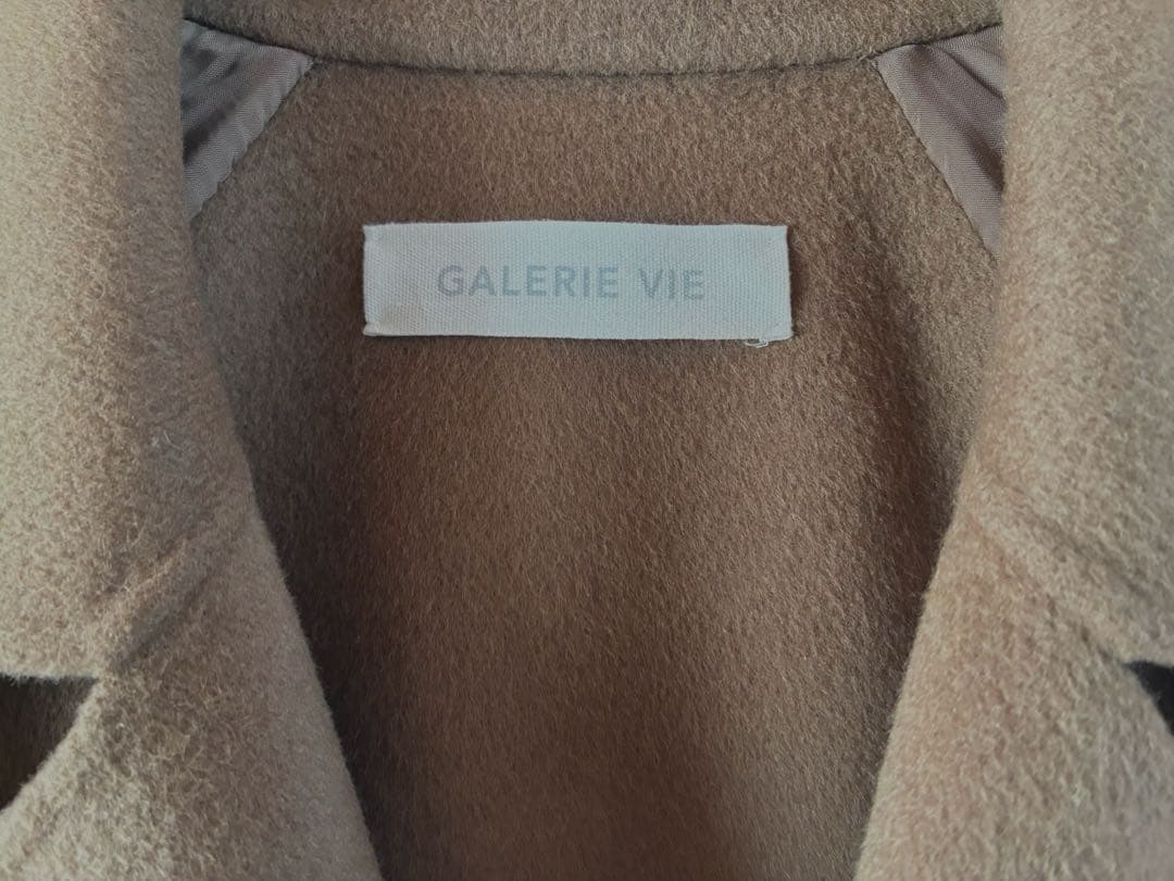 未使用　GALERIE VIEのウールダブルフェイスチェスターコート