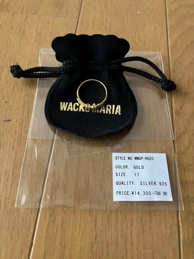 wackomaria 天国東京 RING - SILVER 925 K18GP
