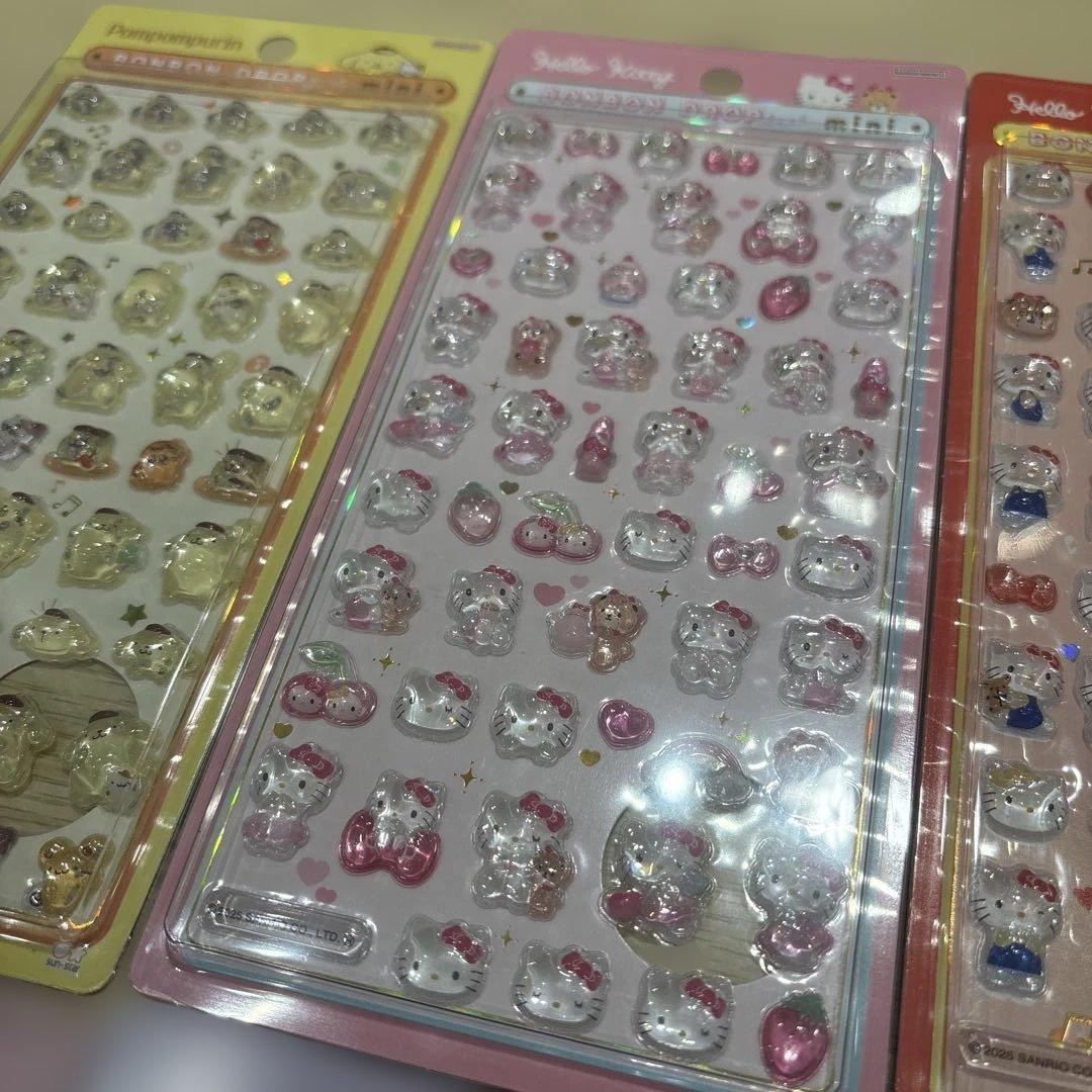 【国内正規品】サンリオ ボンボンドロップシール ミニ 6種