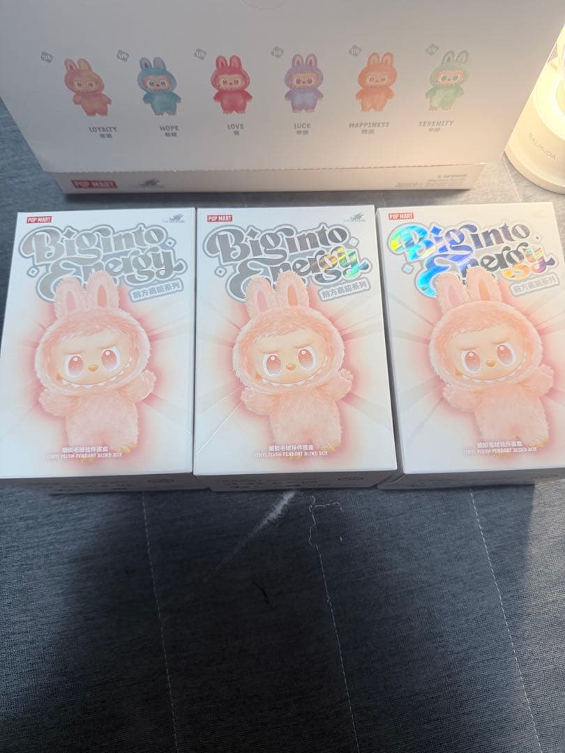 Labubu Big into Energy 国内正規品　未開封　3個セット