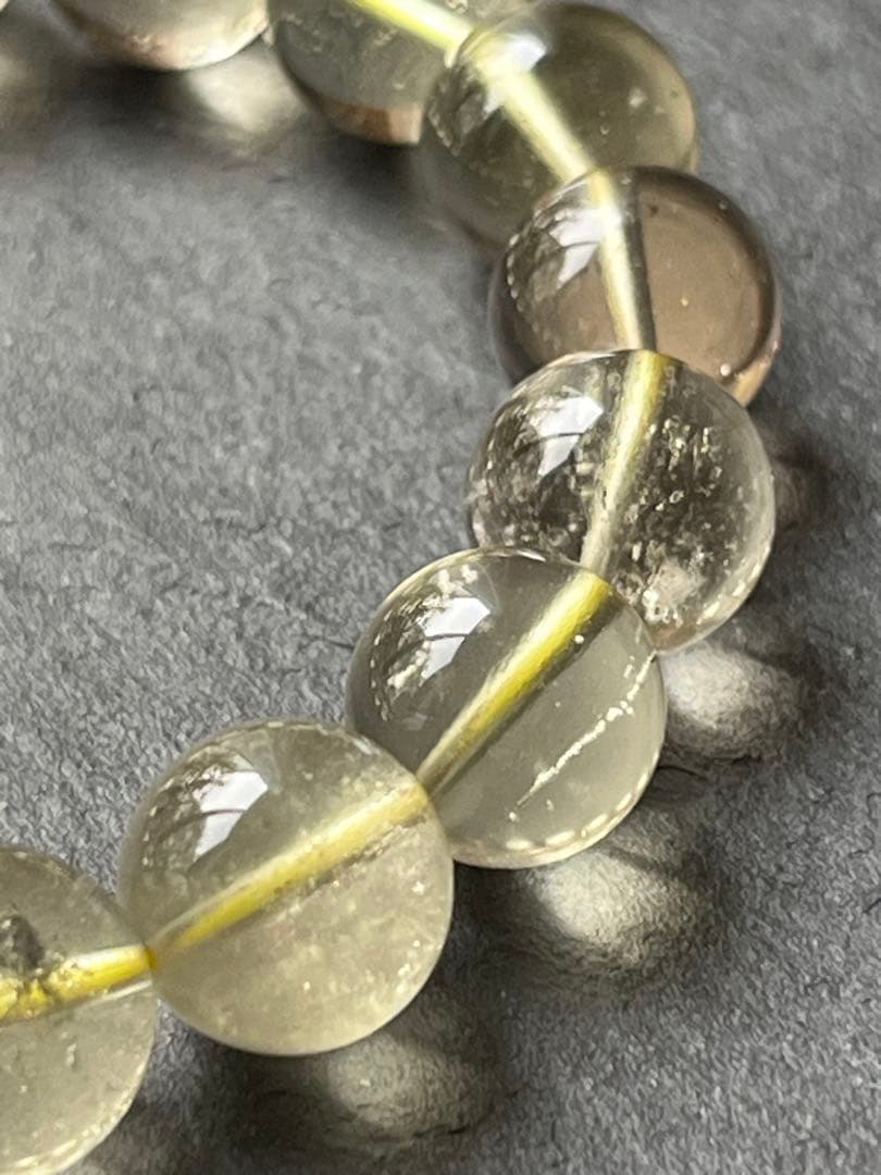 リビアングラス　10.6〜11.1㎜　ブレスレット