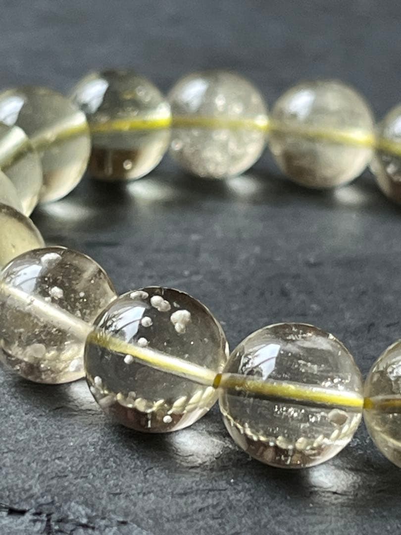 リビアングラス　10.6〜11.1㎜　ブレスレット