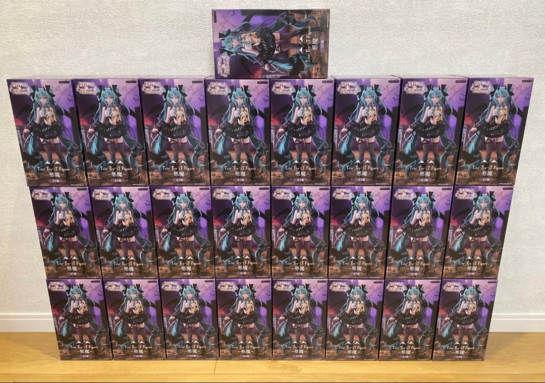初音ミク‪✕‬ラスカル 悪魔　フィギュア　25体セット