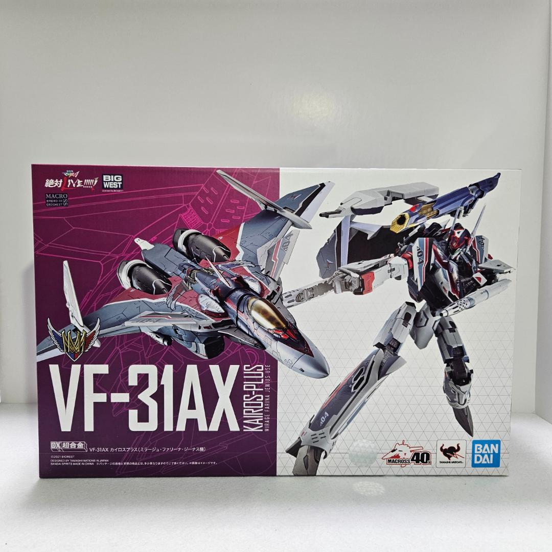 【新品未開封】DX超合金 劇場版 VF-31AX カイロスプラス（ミラージュ機）