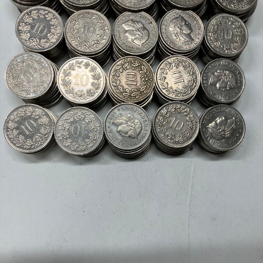 スイス　硬貨　10ラッペン　20ラッペン　フラン　まとめ売り