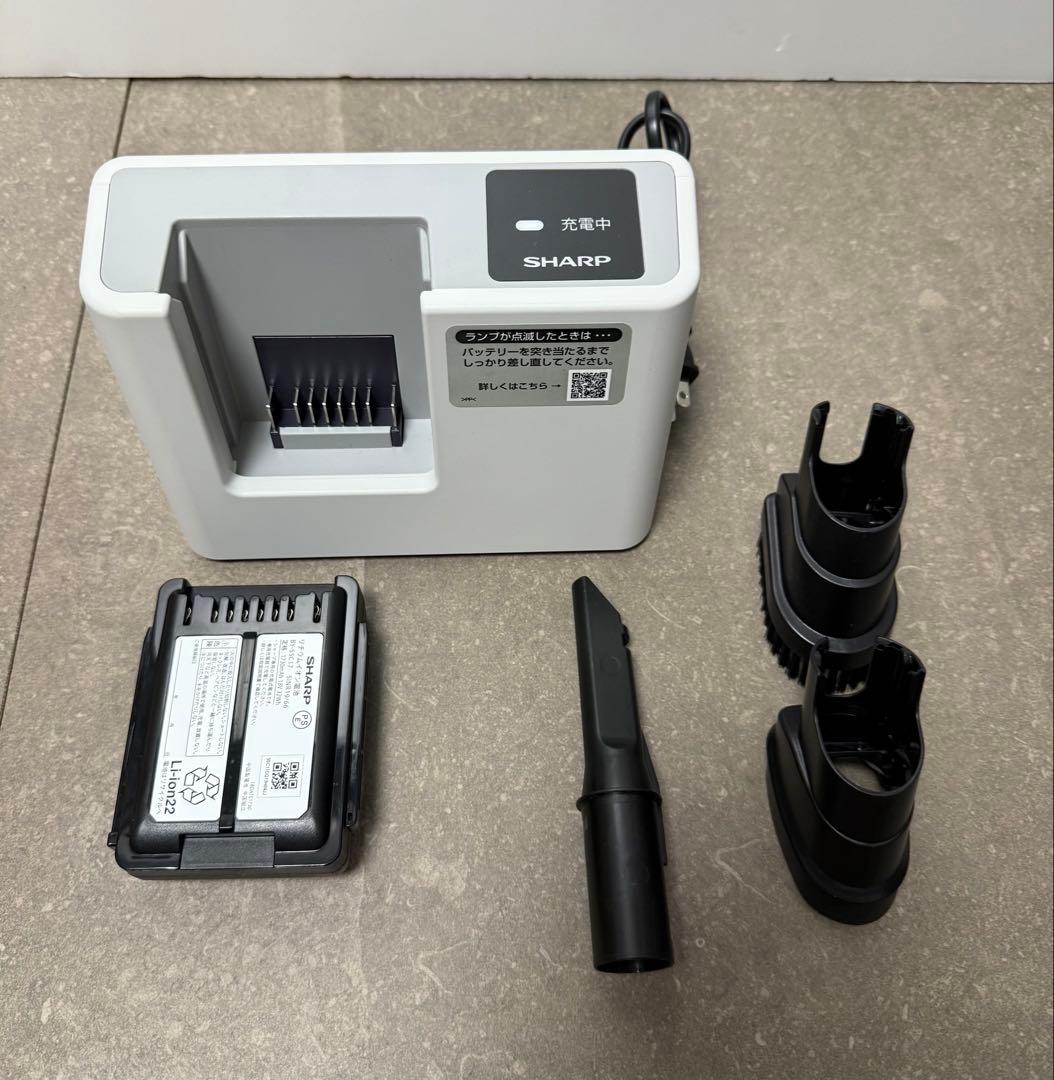 シャープ◇コードレススティック掃除機 RACTIVE Air EC-FR11-B