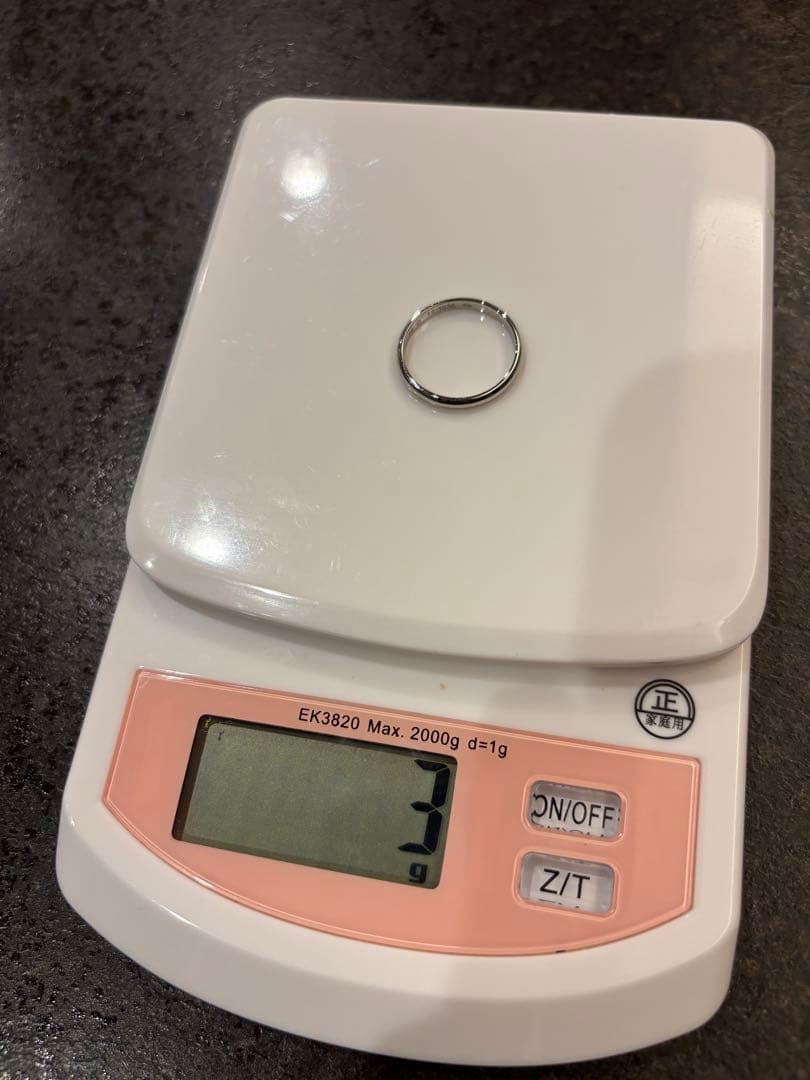 Cartier 16号 専用ボックス付き　Pt950