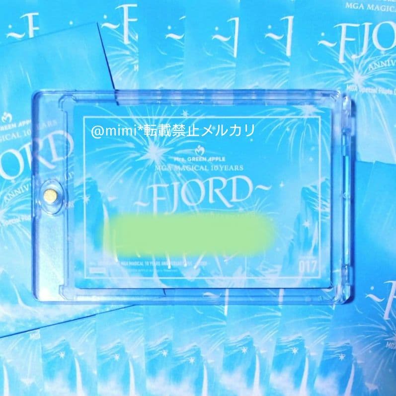 Mrs. GREEN APPLE 大森元貴FJORD 直筆サイン入りフォトカード